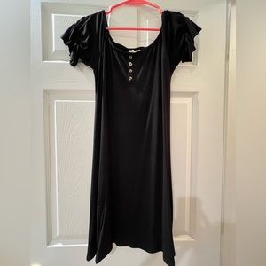 Harper Heritage Black Knee Length Dress (L)